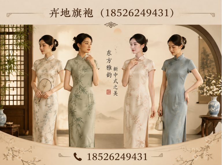南开区非遗旗袍展示图